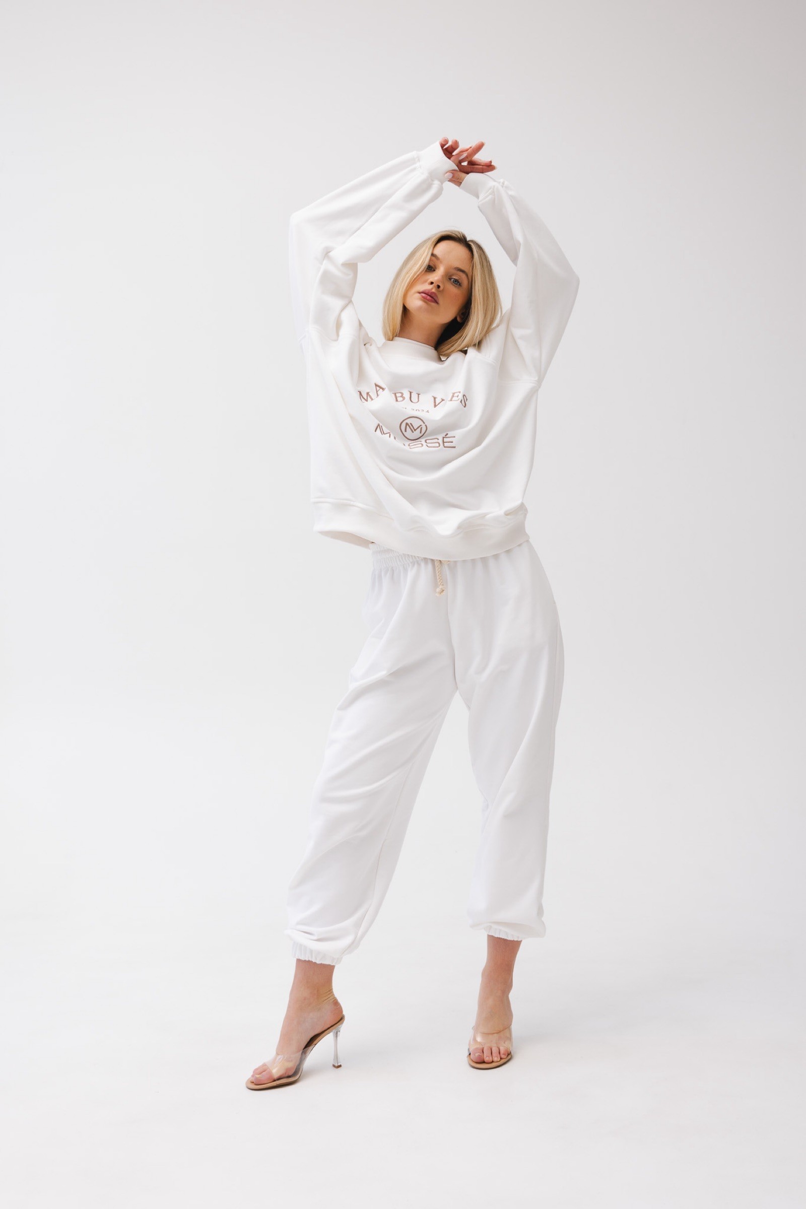 BLUZA MALIBU VIBES WHITE