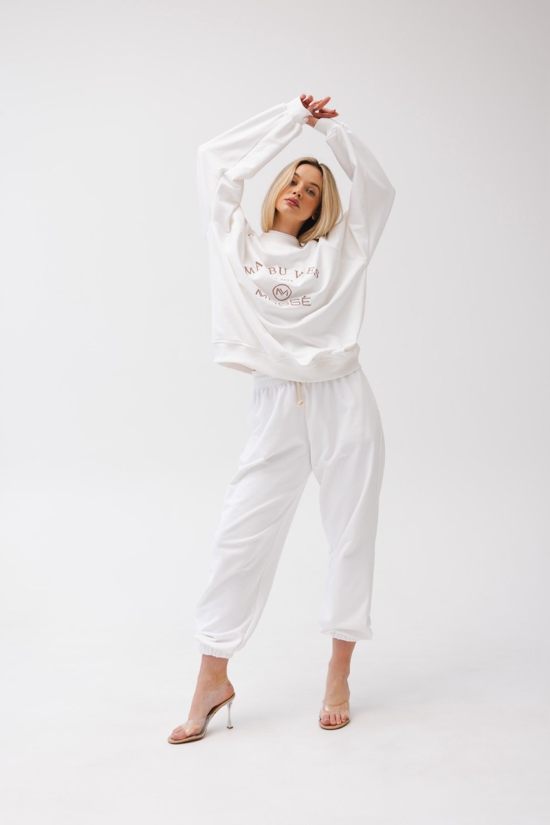 JOGGERY MALIBU VIBES WHITE JOGGERY MALIBU VIBES WHITE