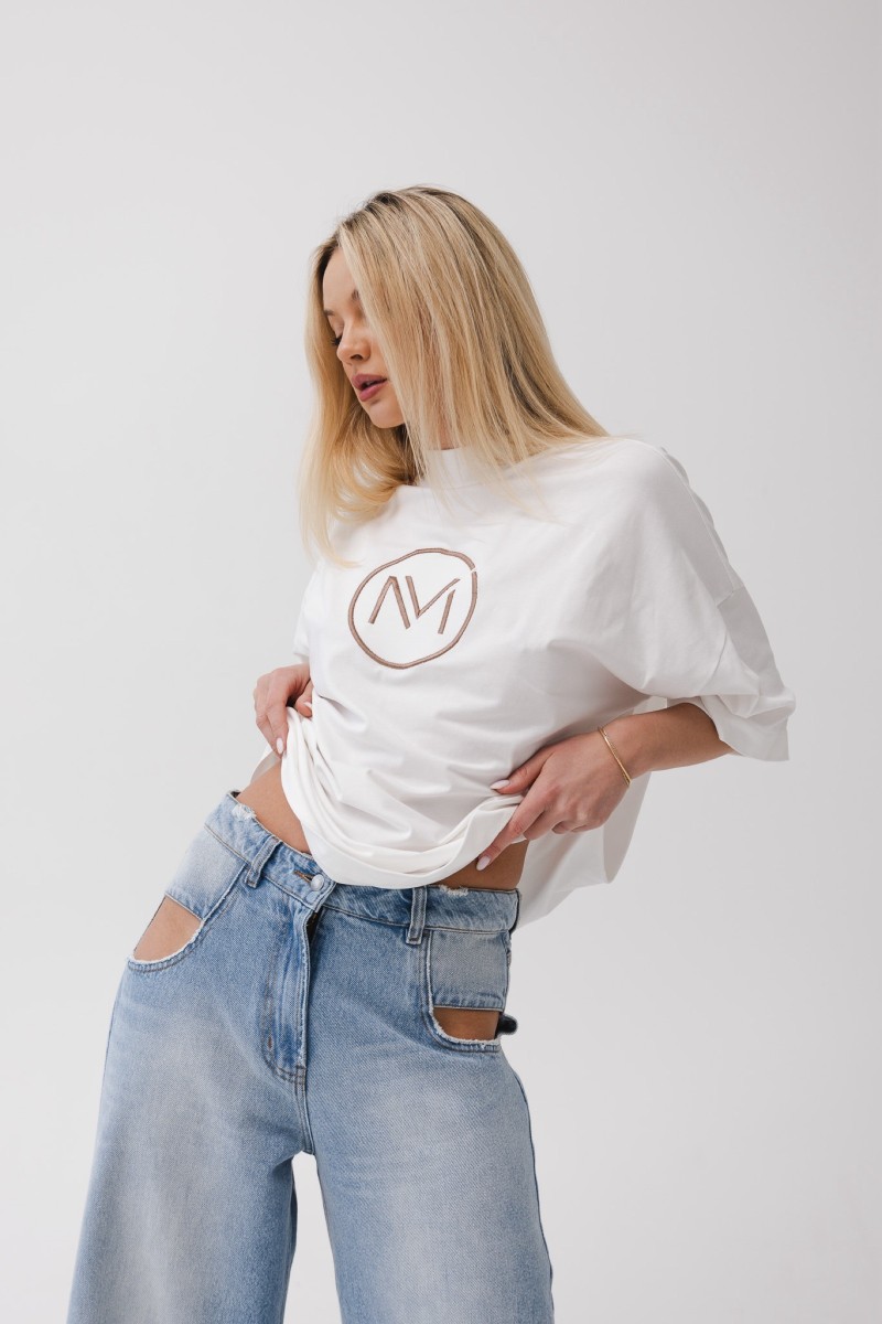 T-SHIRT MUSSÉ WHITE T-SHIRT MUSSÉ WHITE