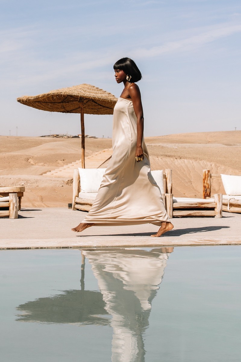 MESHA SILK DRESS MESHA SILK DRESS