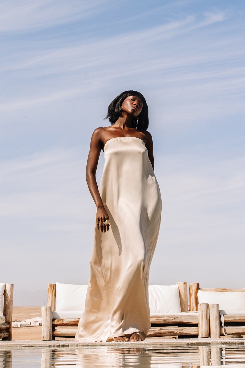 MESHA SILK DRESS MESHA SILK DRESS
