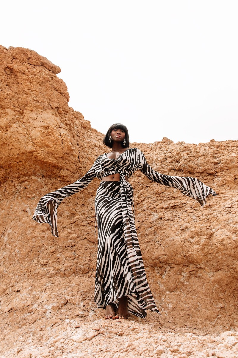 BLUZKA ZEBRA SILK BLUZKA ZEBRA SILK