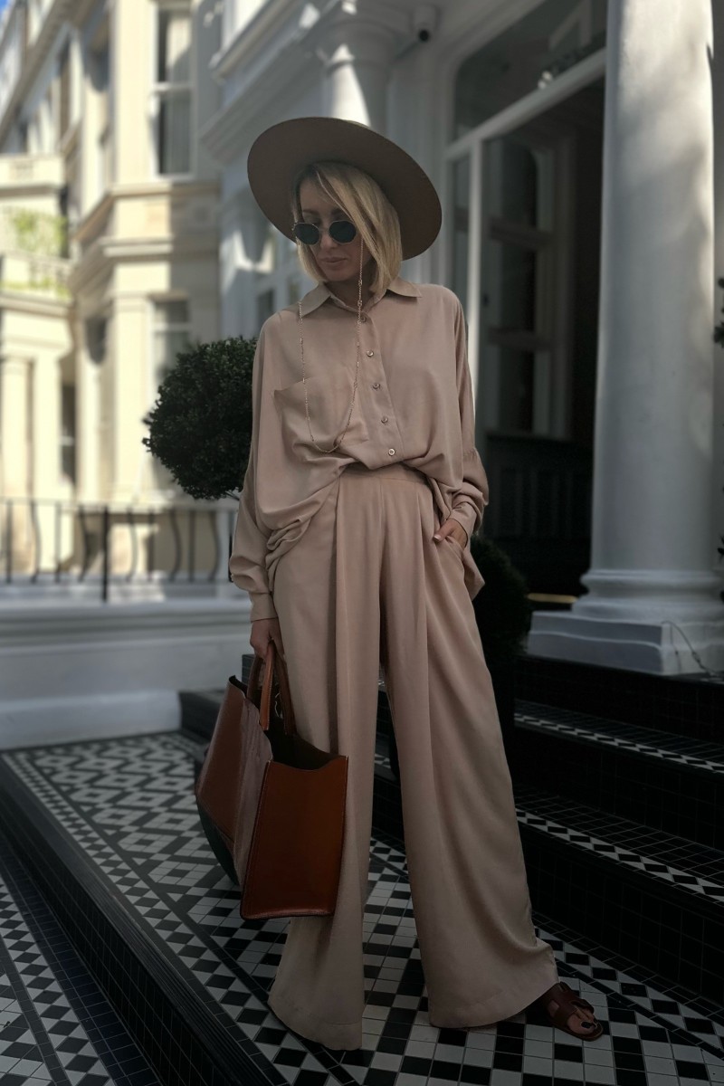 KOSZULA LONDON BEIGE KOSZULA LONDON BEIGE