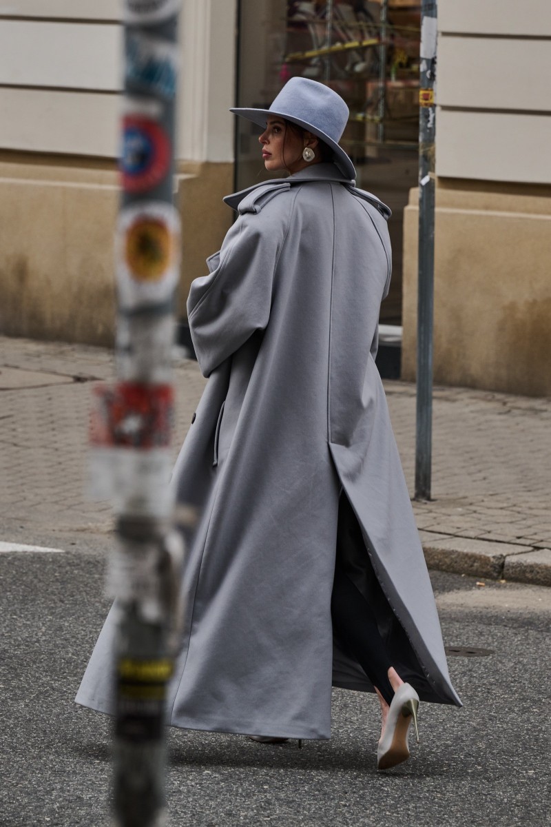 CIARA LIGHT GREY COAT CIARA LIGHT GREY COAT