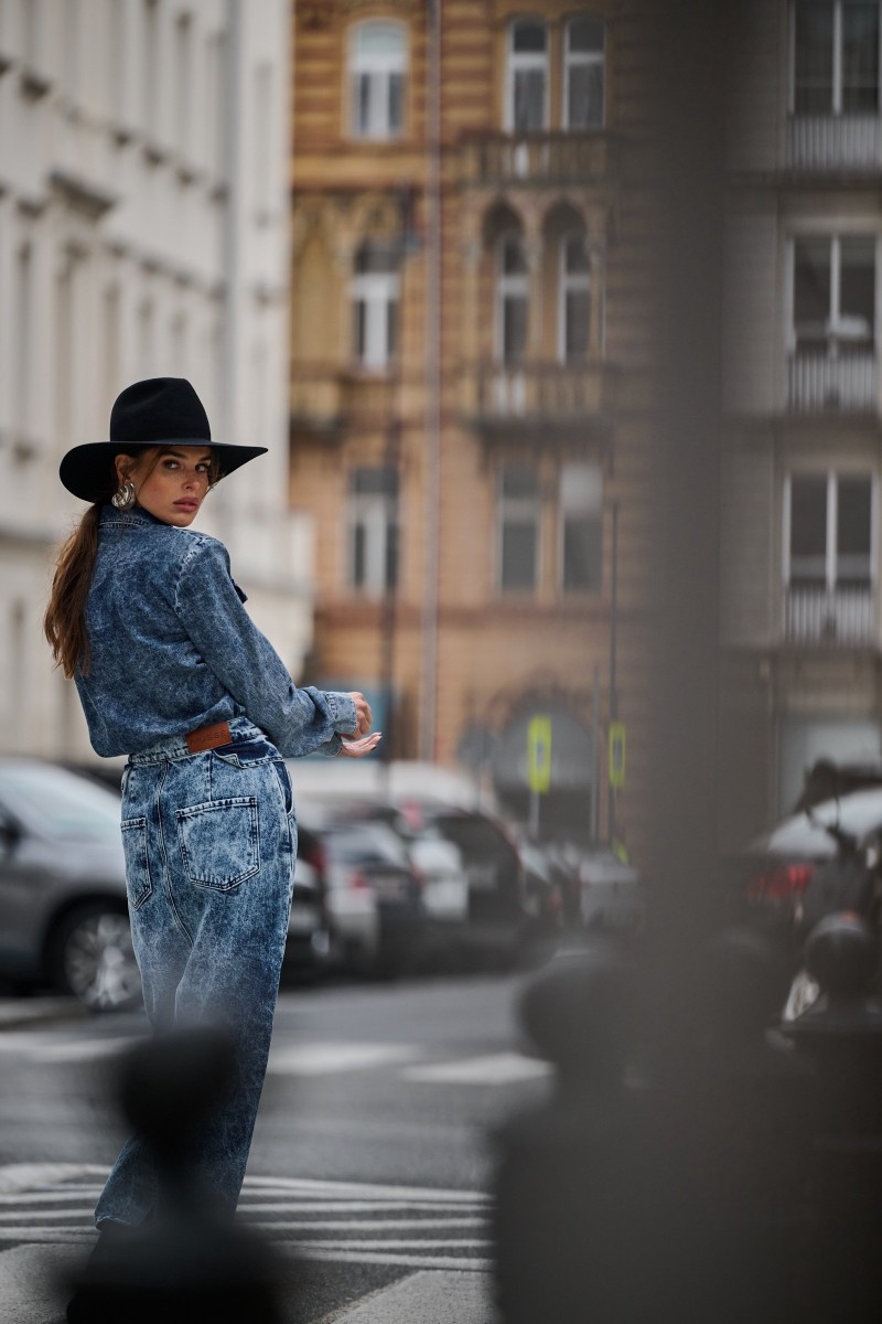 SPÓDNICA MOXY RETRO JEANS SPÓDNICA MOXY RETRO JEANS