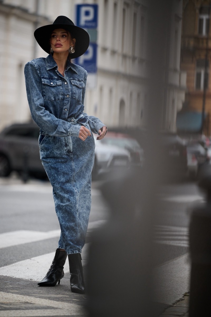 SPÓDNICA MOXY RETRO JEANS SPÓDNICA MOXY RETRO JEANS
