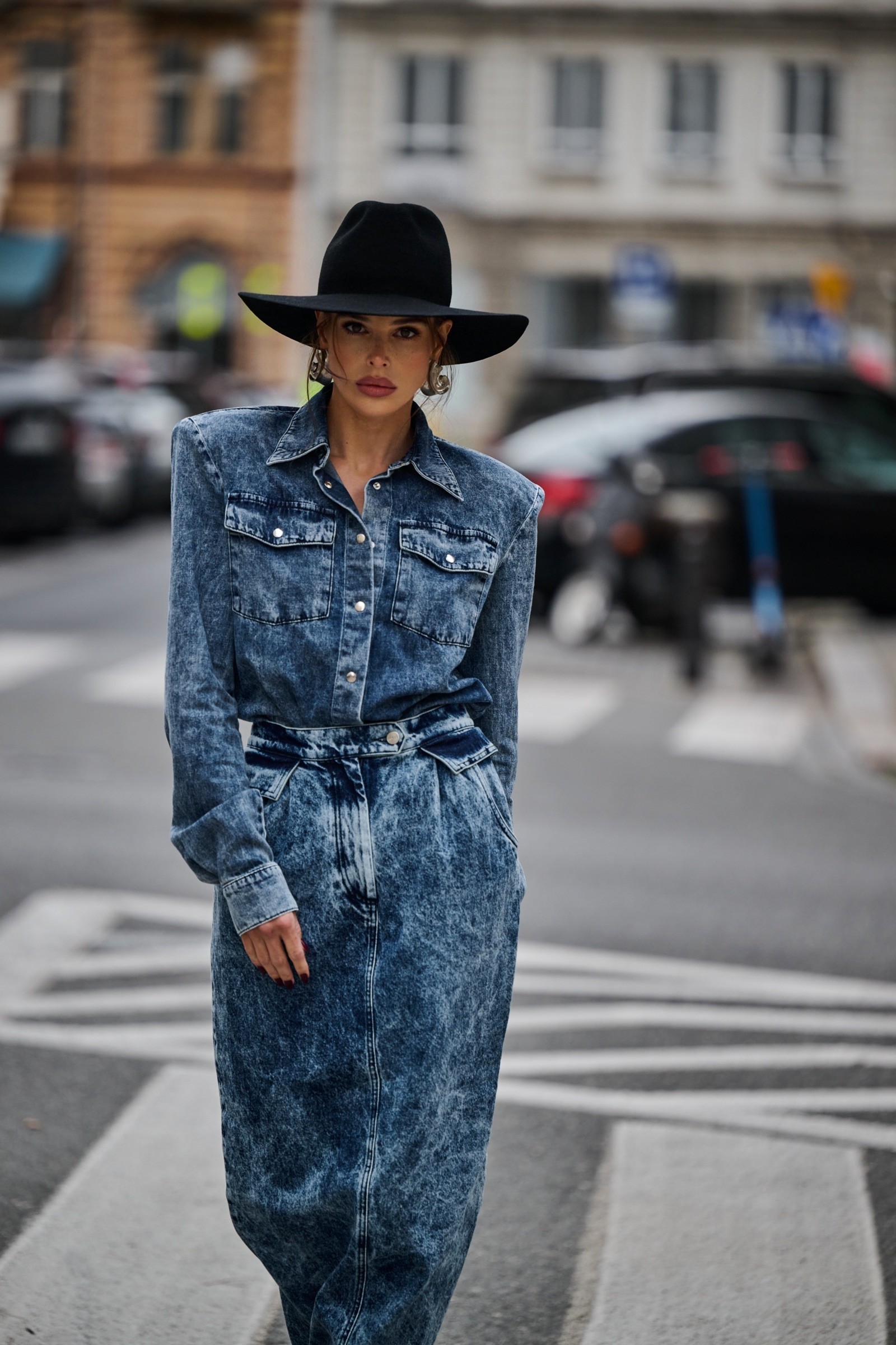 MOXY RETRO JEANS SKIRT