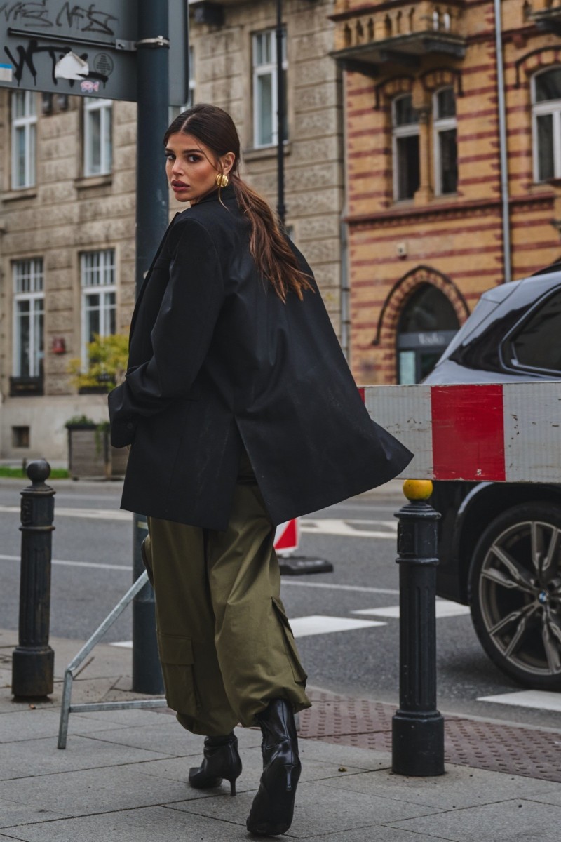 SPODNIE CARGO KHAKI SPODNIE CARGO KHAKI