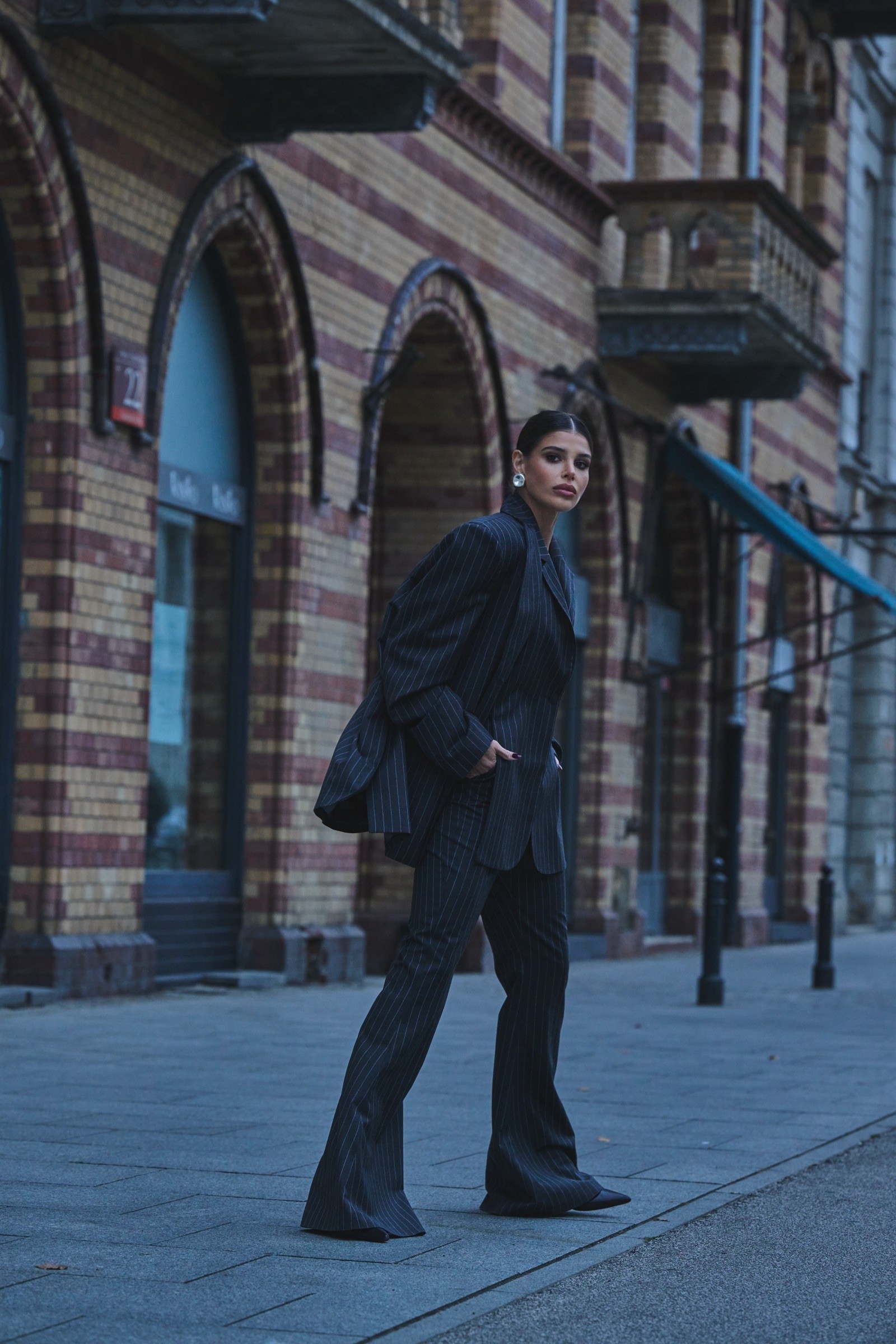 SPODNIE MALONE STRIPES