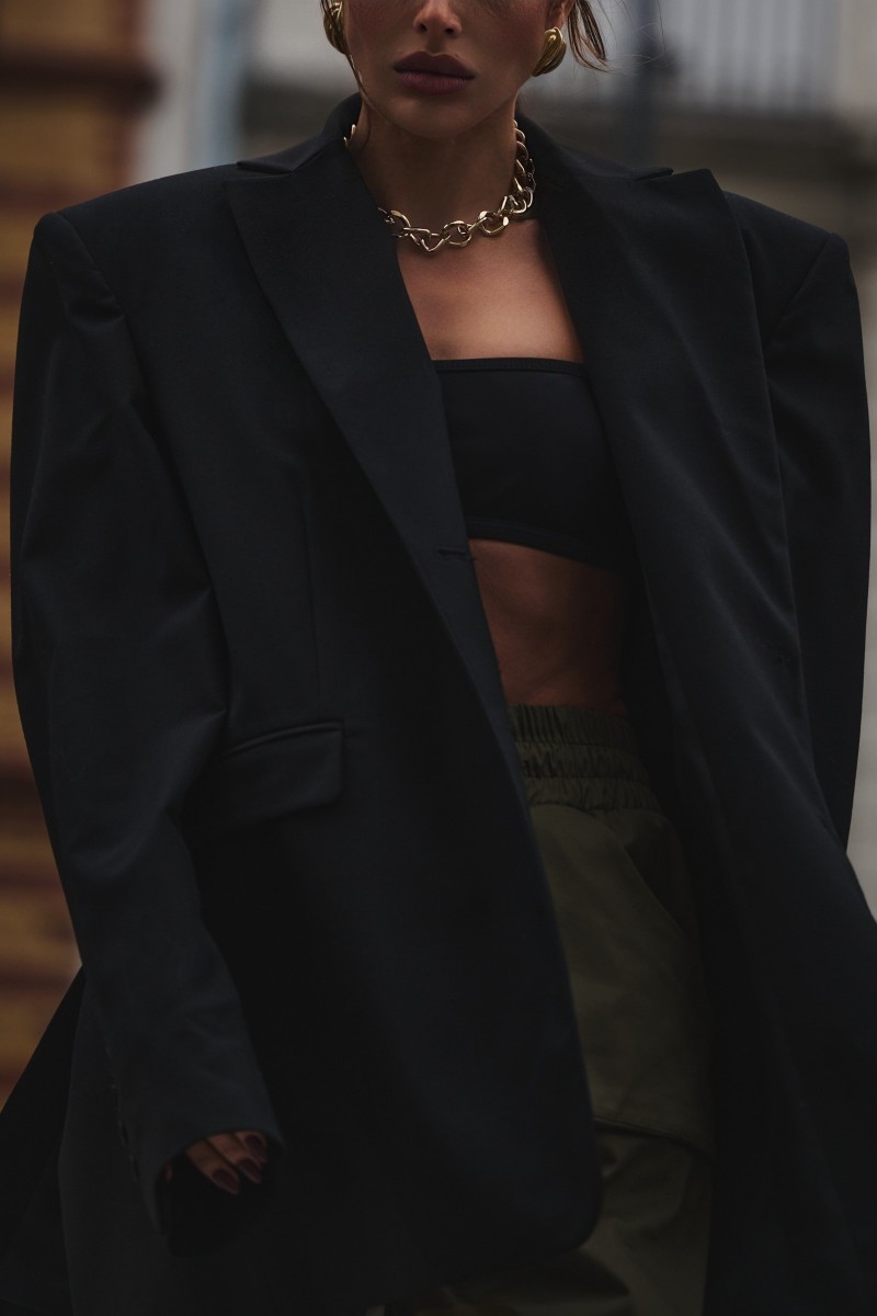 MALONE BLACK BLAZER MALONE BLACK BLAZER