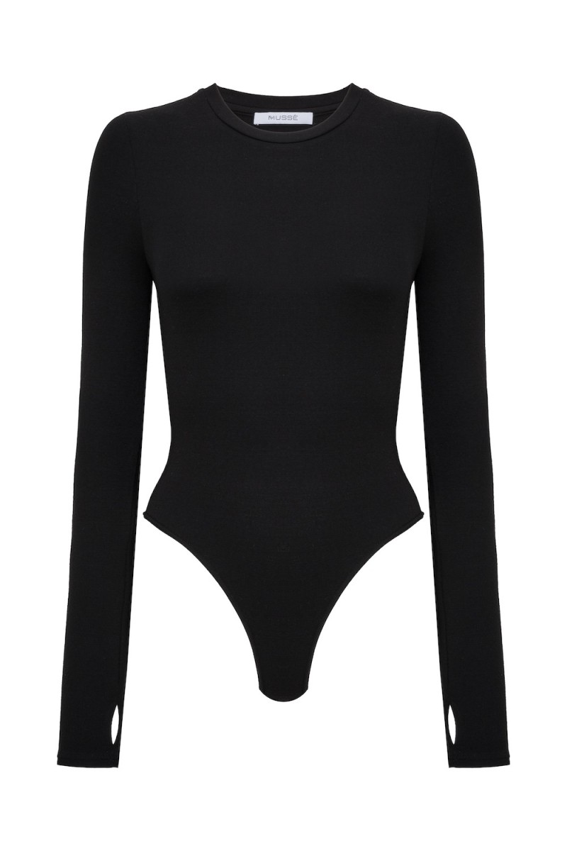 CLASSIC BLACK BODYSUIT