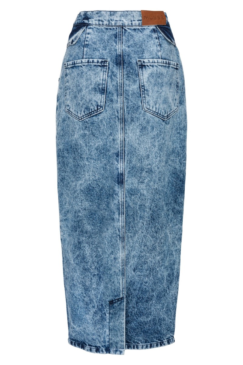 SPÓDNICA MOXY RETRO JEANS SPÓDNICA MOXY RETRO JEANS