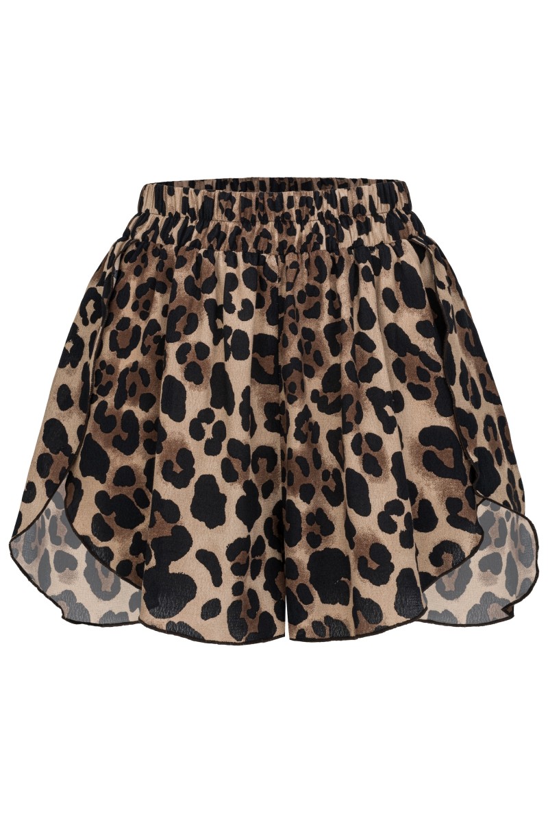 LAINI LEOPARD SHORTS