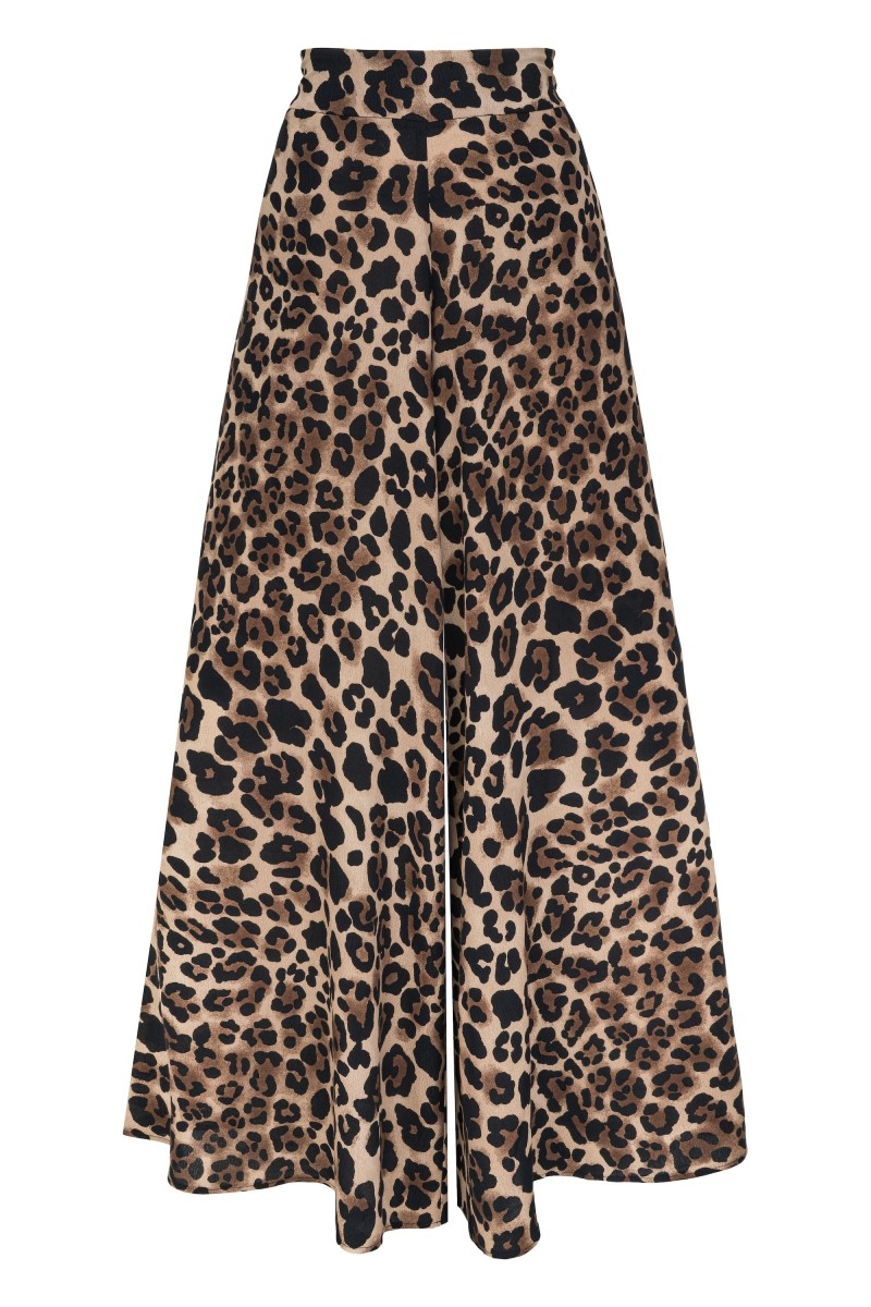 NAFASI LEOPARD TROUSERS