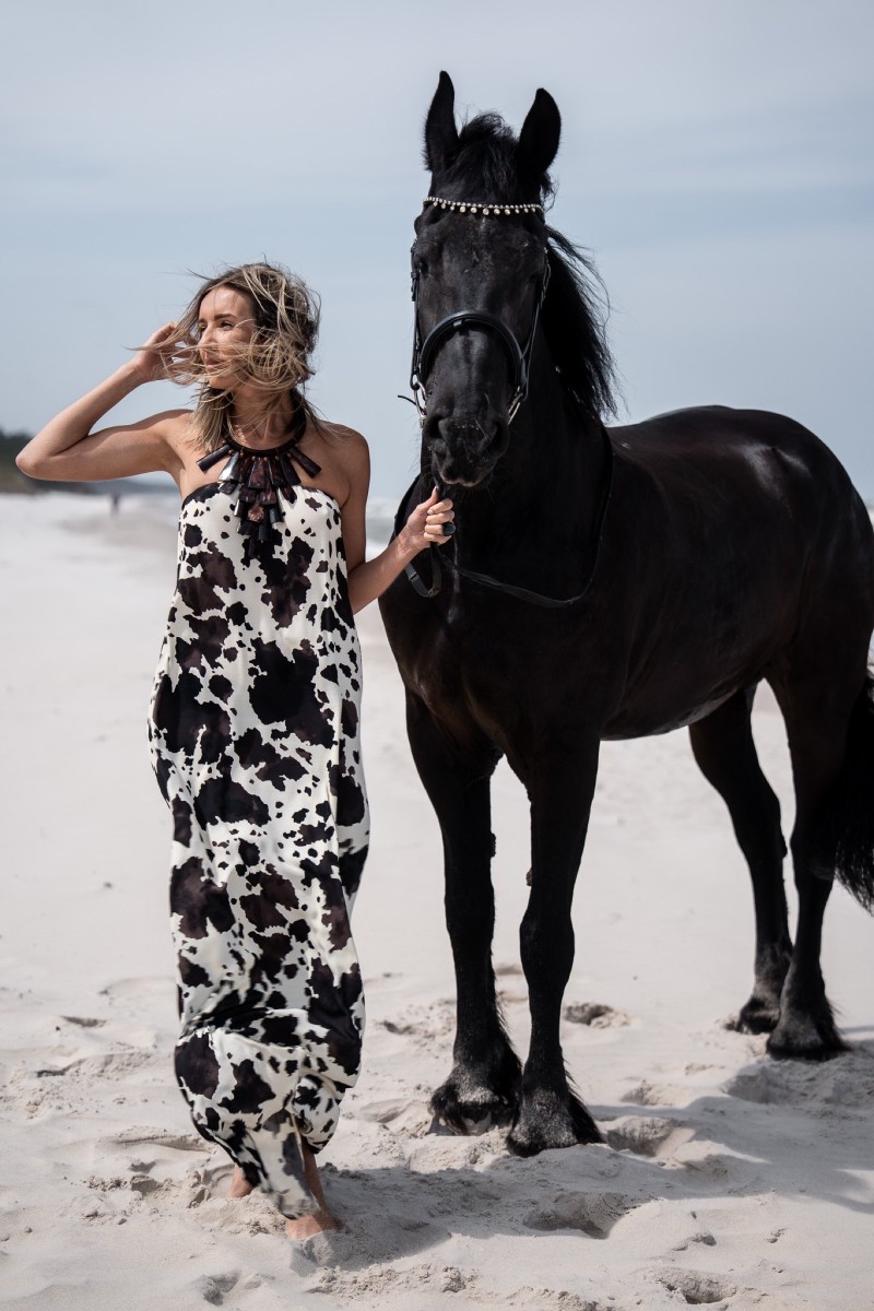 MESHA COW DRESS MESHA COW DRESS