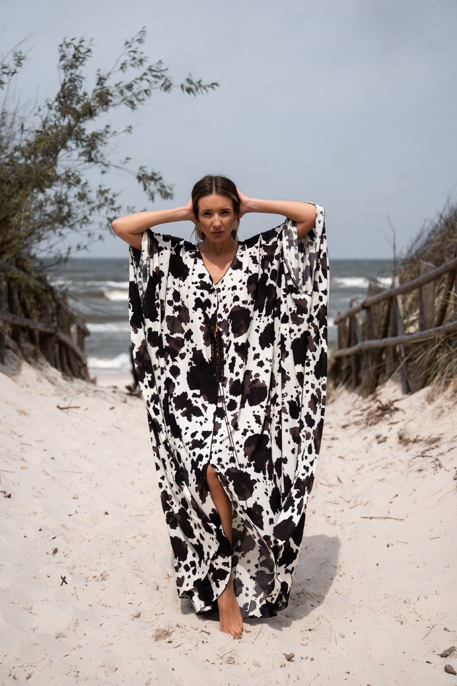 AZARA COW DRESS
