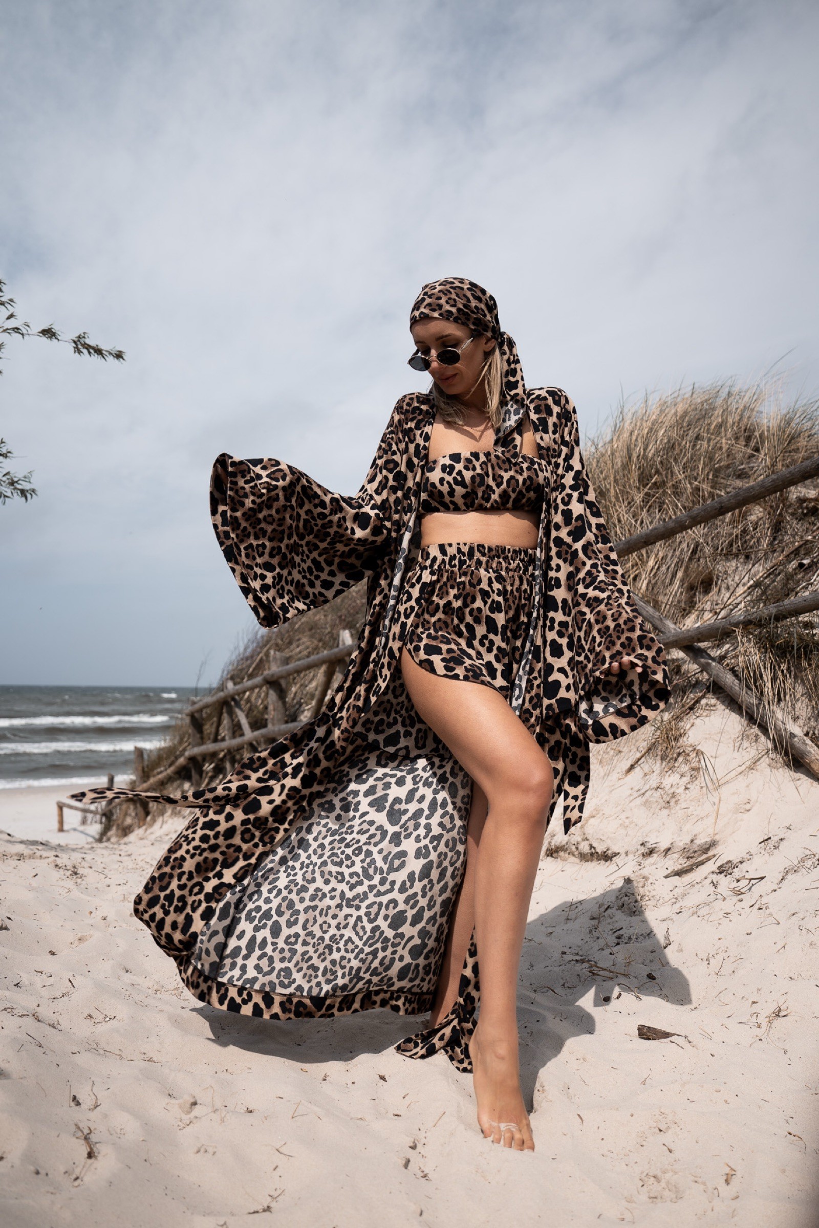 KIMONO NAFASI LEOPARD