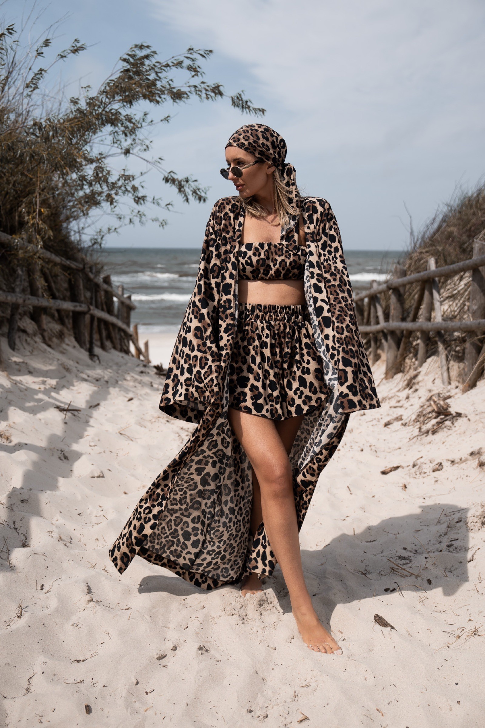 KIMONO NAFASI LEOPARD