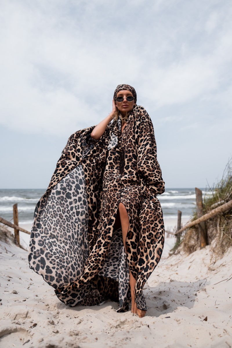 SUKIENKA AZARA LEOPARD SUKIENKA AZARA LEOPARD