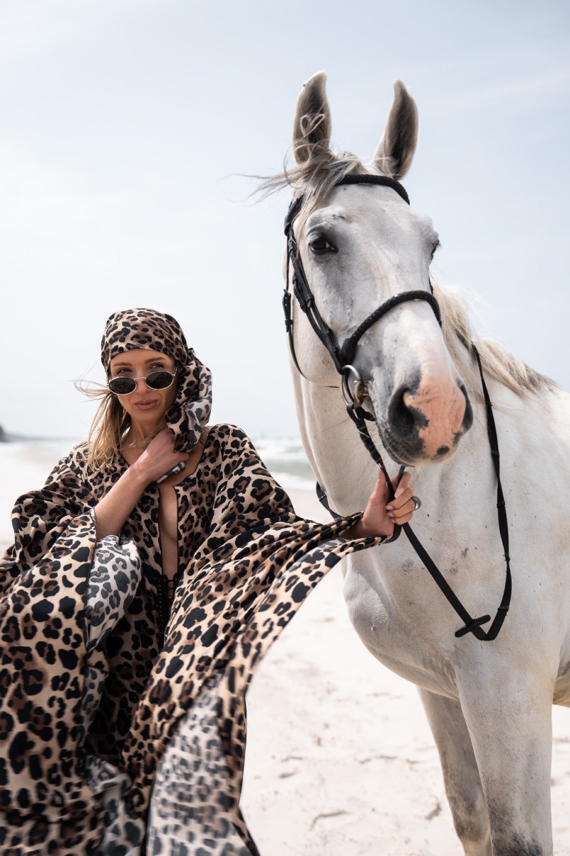 SUKIENKA AZARA LEOPARD SUKIENKA AZARA LEOPARD