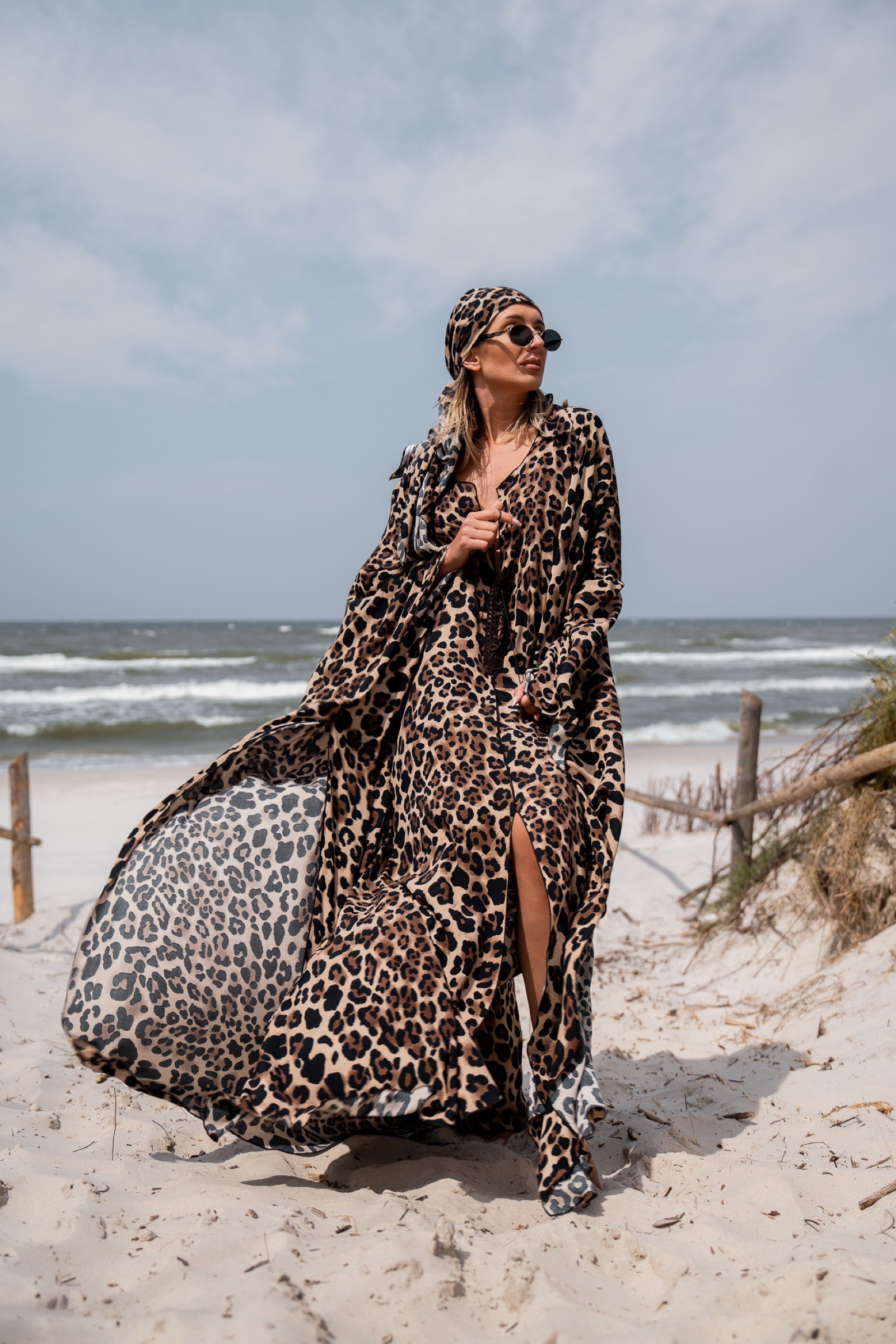 SUKIENKA AZARA LEOPARD