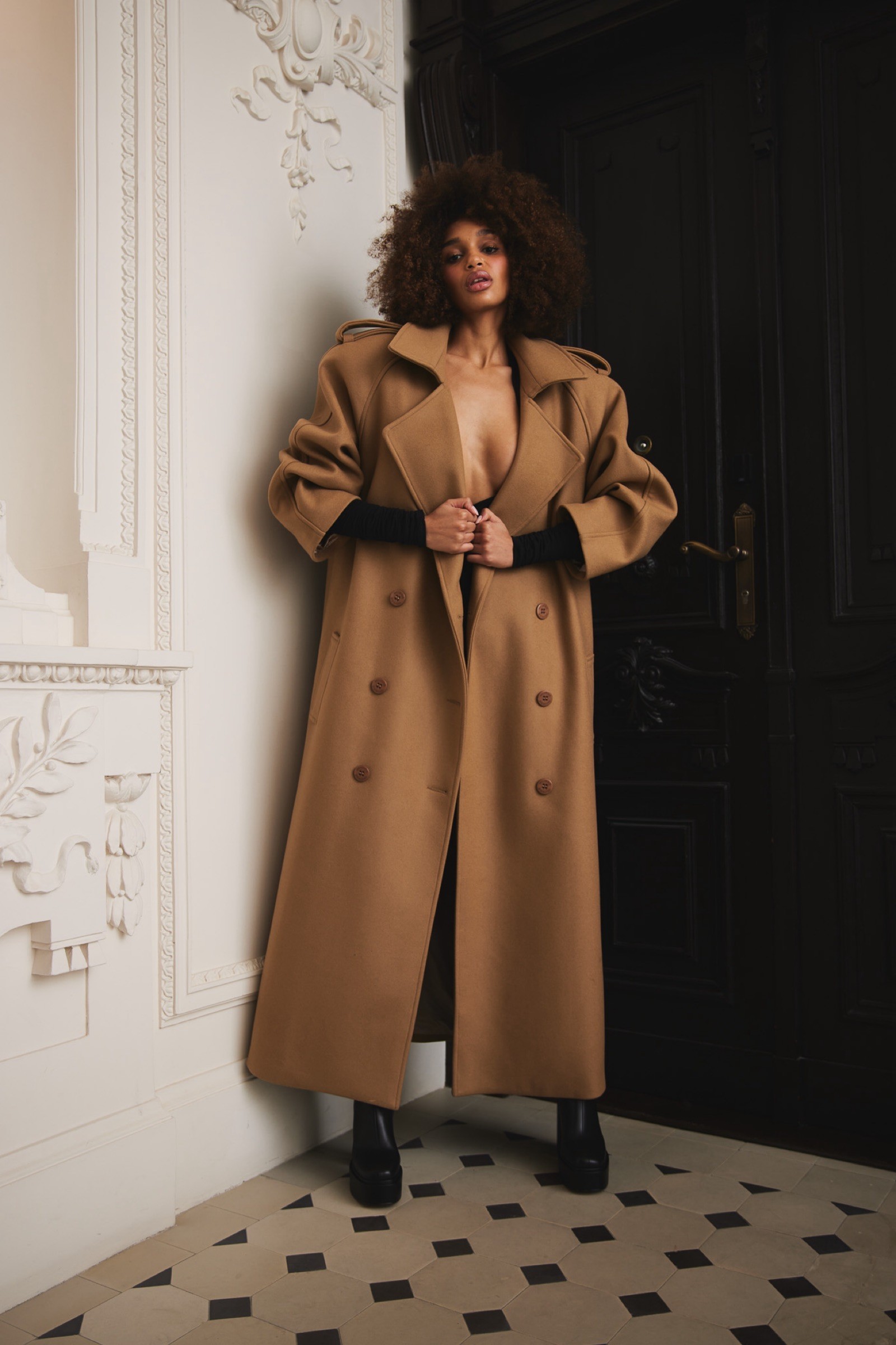 CIARA CARAMEL COAT