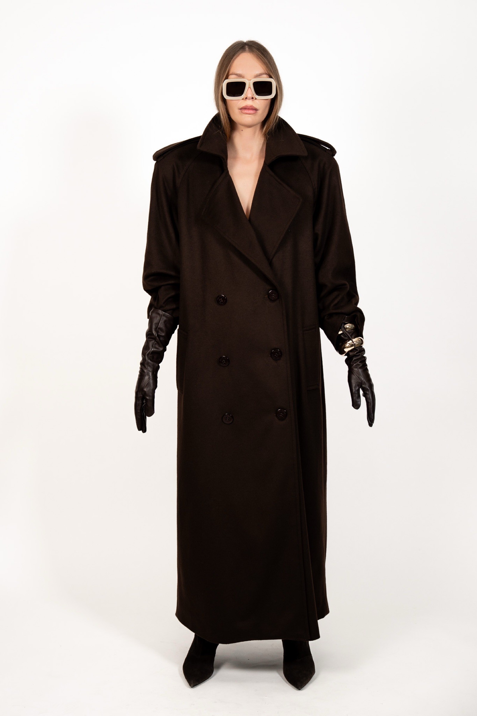 CIARA CHOCOLATE COAT