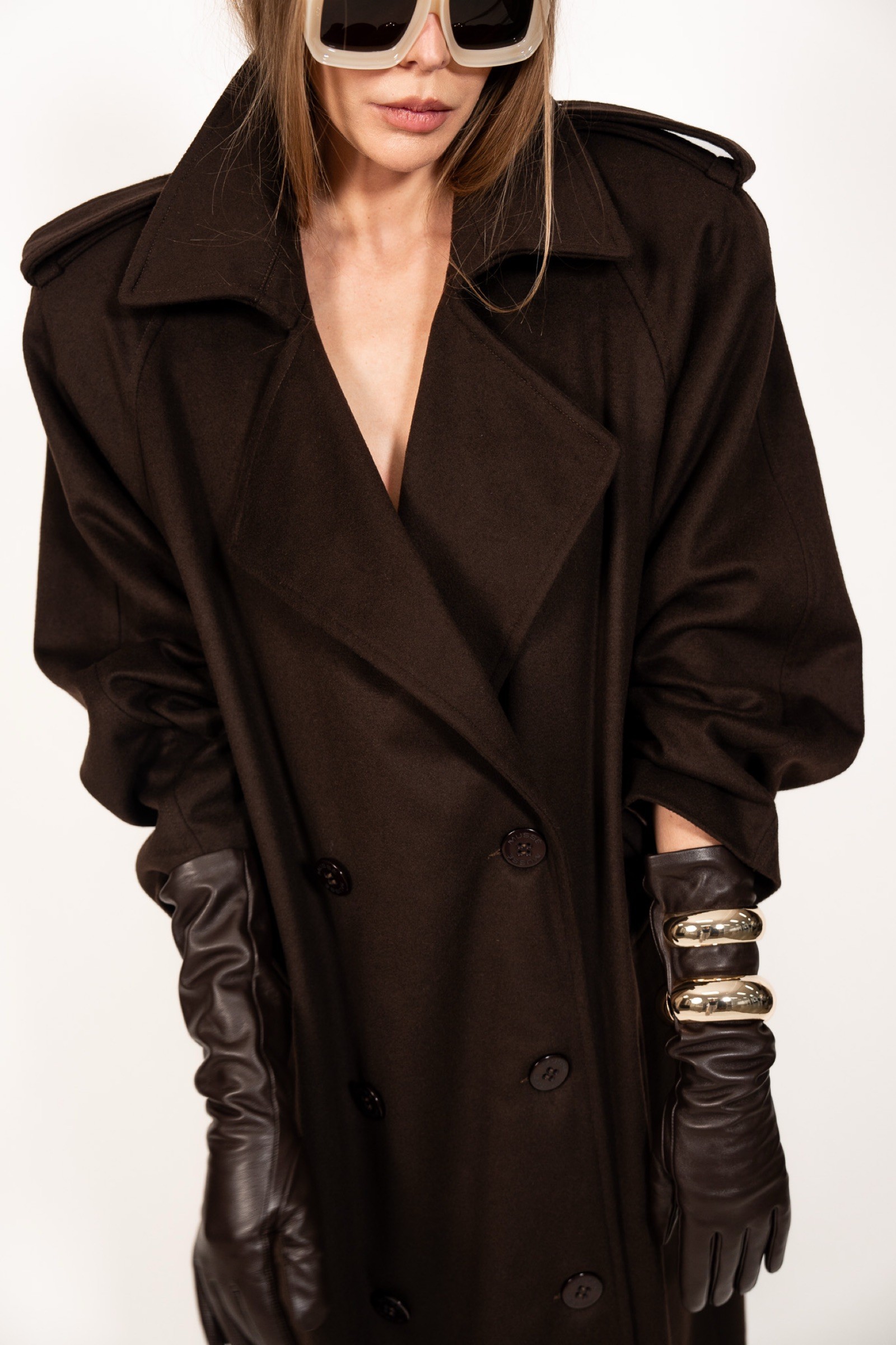 CIARA CHOCOLATE COAT