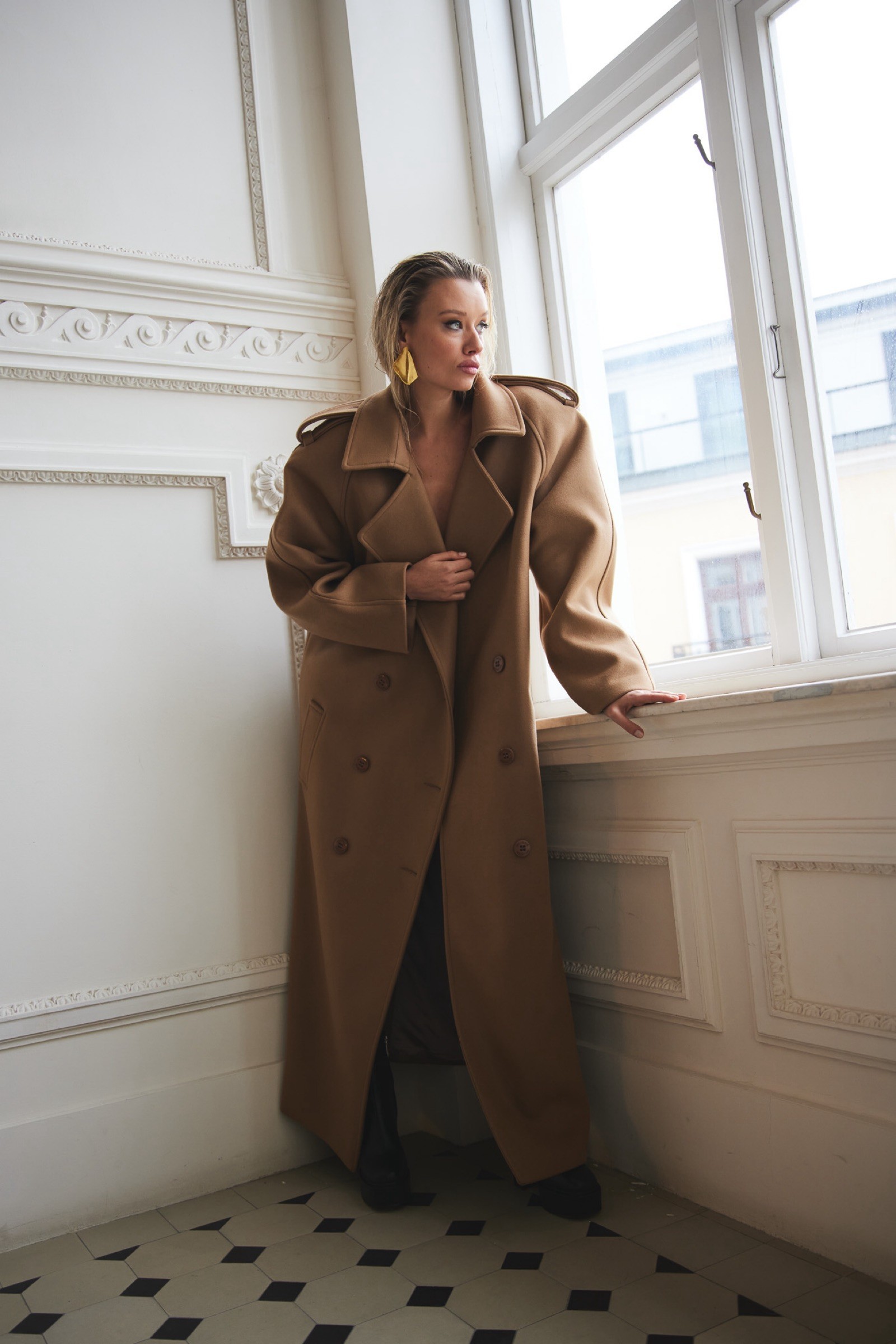 CIARA CARAMEL COAT
