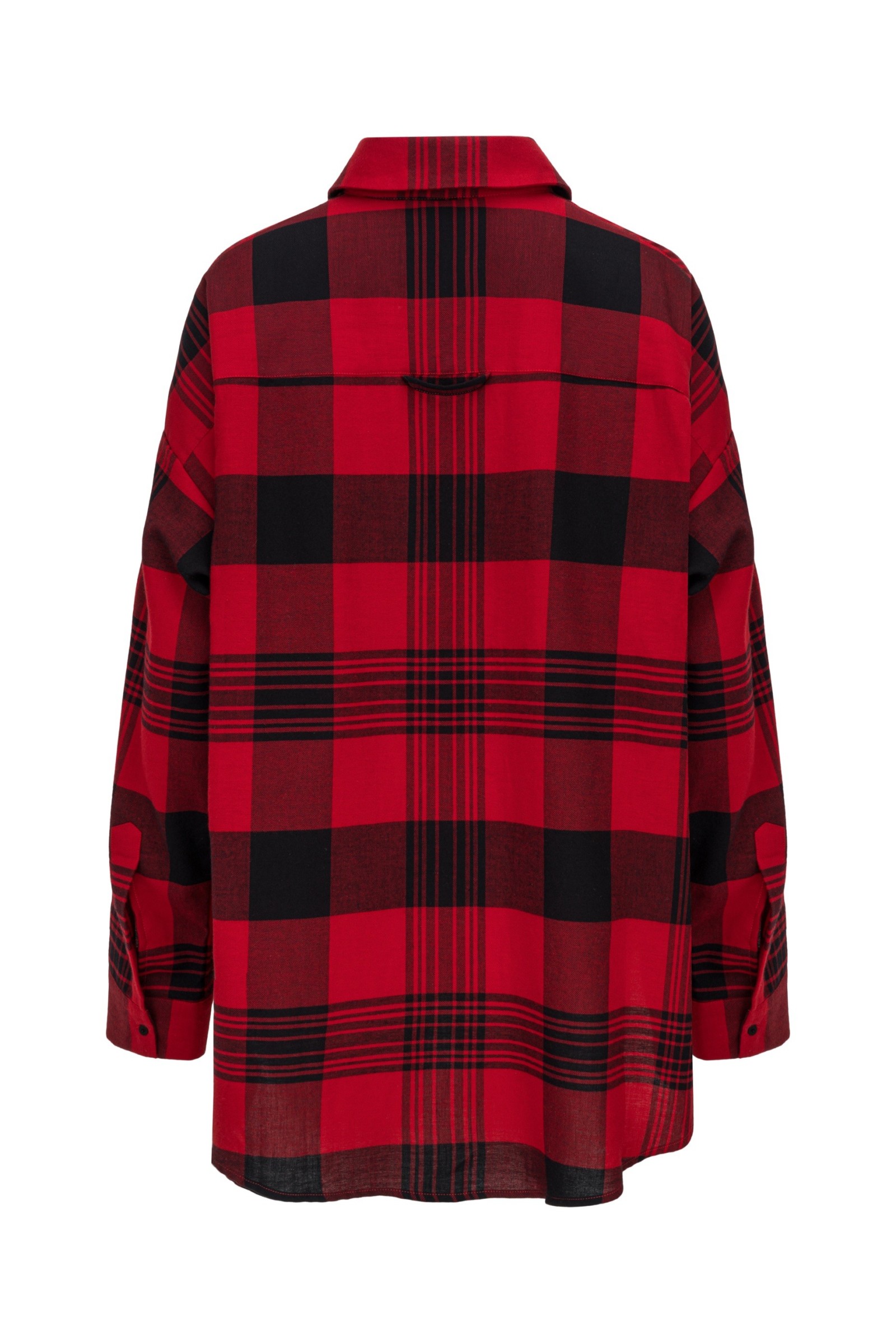 KOSZULA VELVET FLAME RED