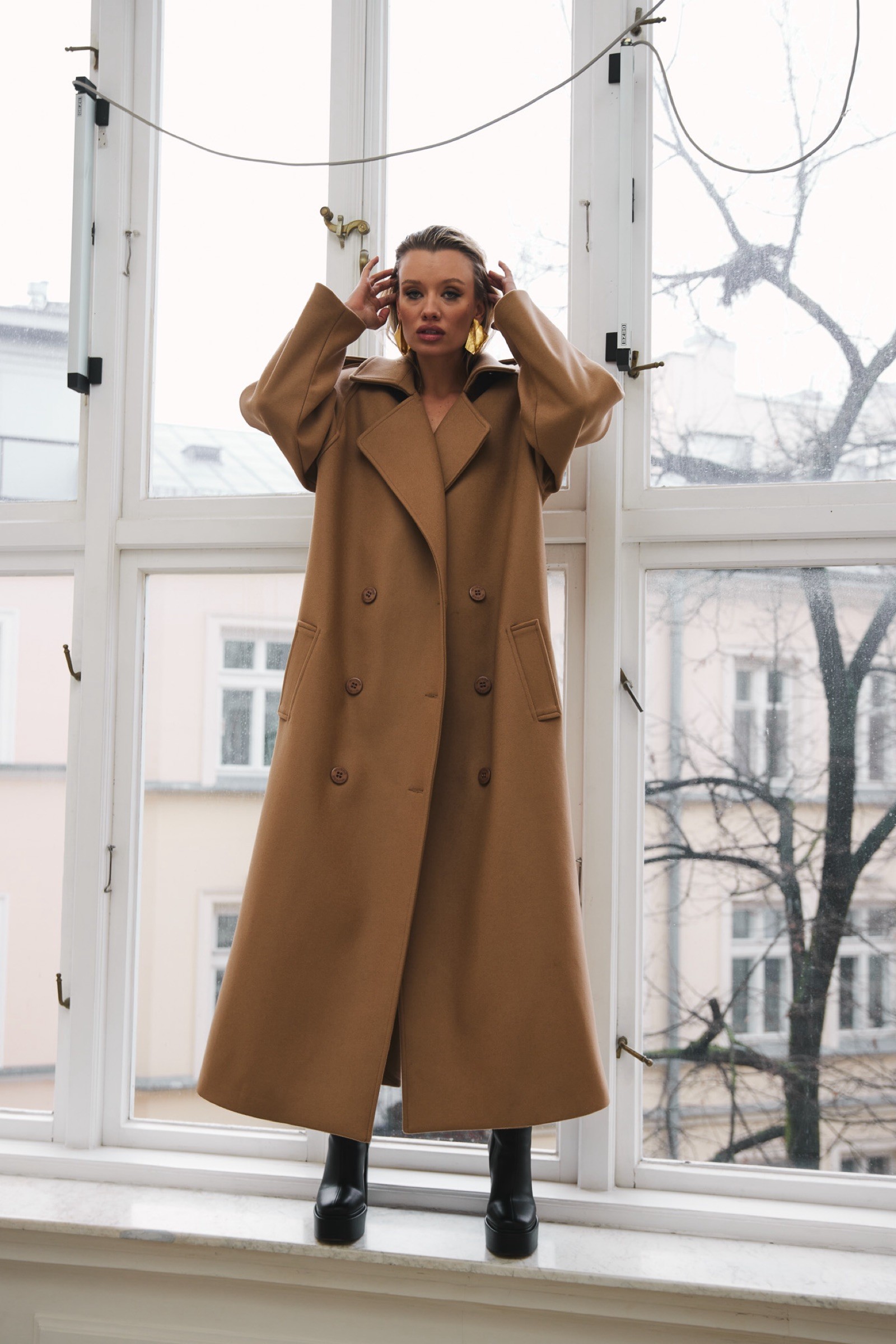 PŁASZCZ CIARA CARAMEL