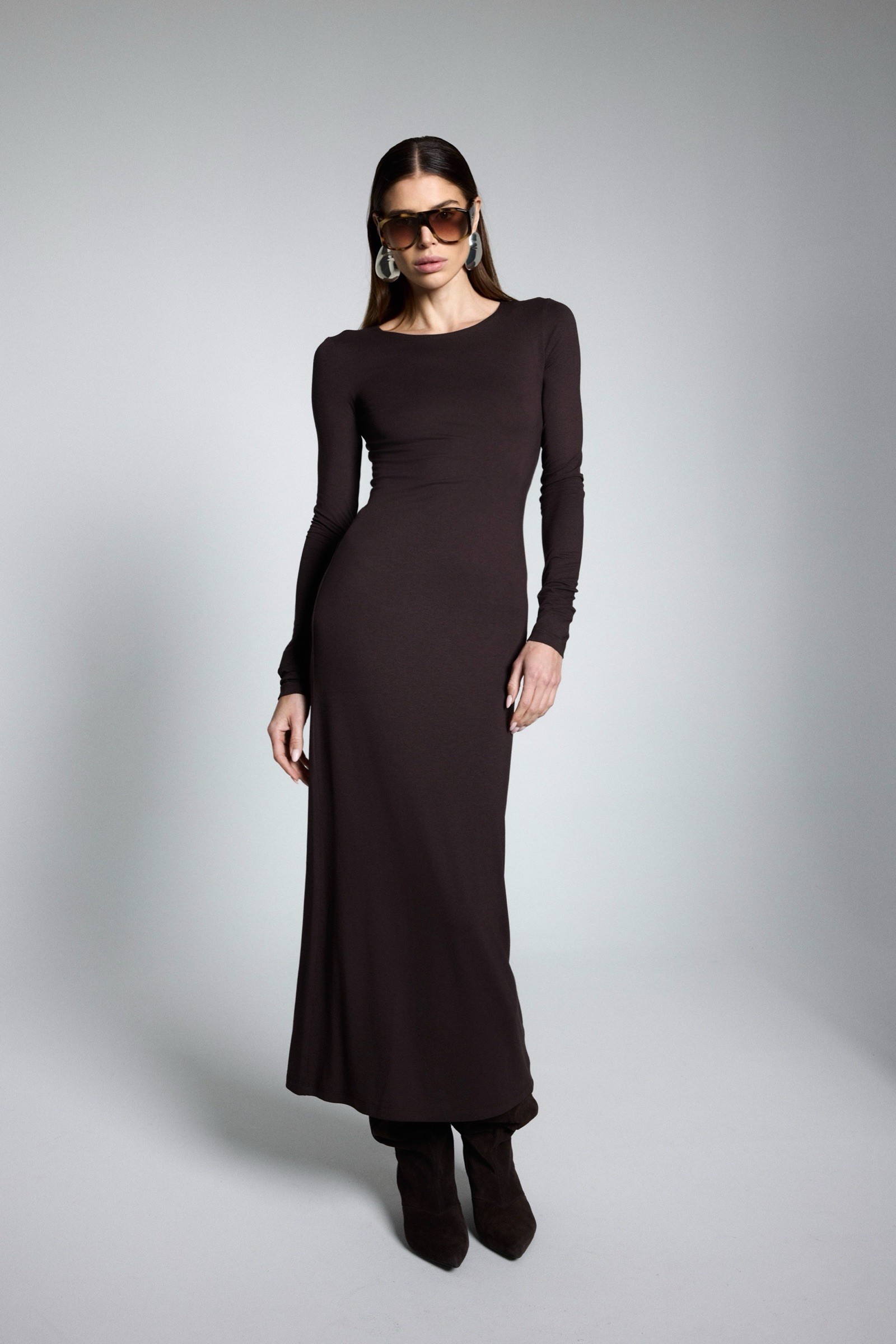 SUKIENKA BASIC DARK CHOCOLATE