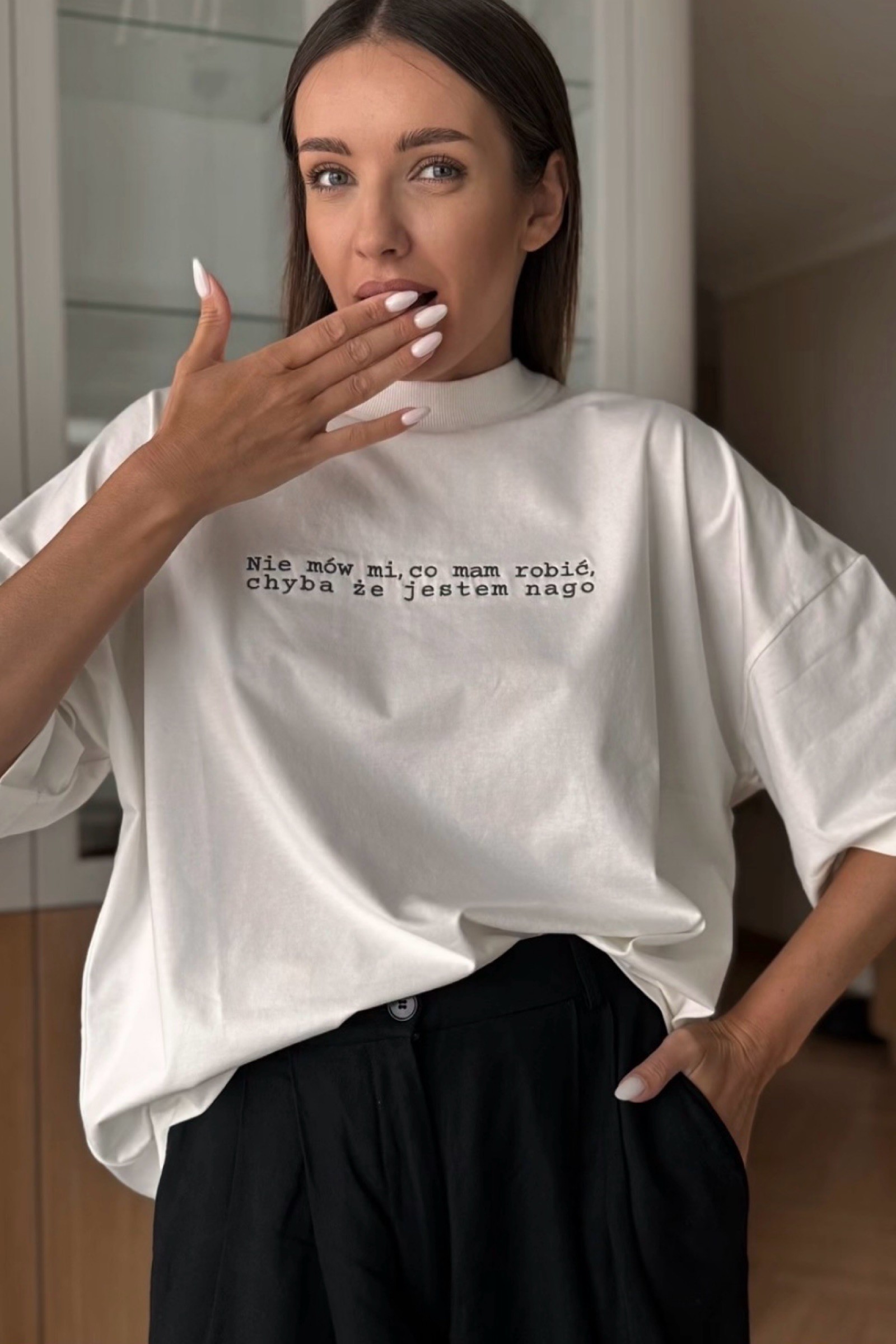 T-SHIRT OVERSIZE DON’T TELL ME