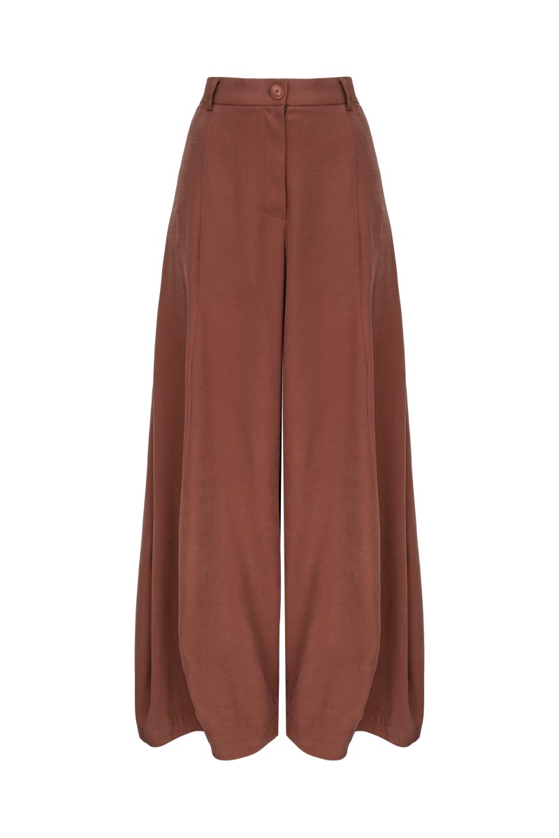 MODERN EASE TERRACOTTA TROUSERS